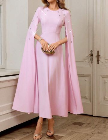 Rochie de ocazie Shein, roz