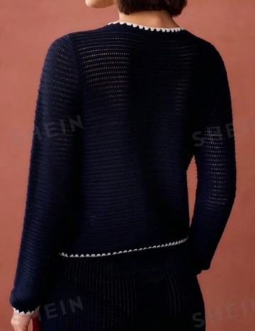 Cardigan Shein, mix culori