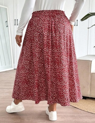 Fustă maxi Shein, mix culori