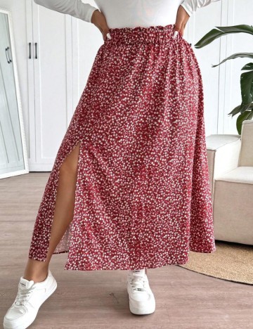 Fustă maxi Shein, mix culori