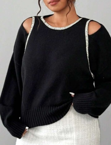 Pulover Shein, negru