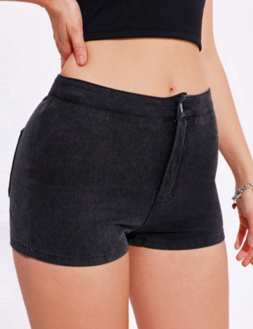 Pantaloni scurți Shein, negru