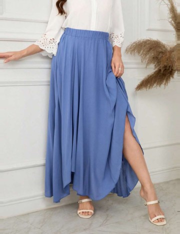 Fustă maxi Shein, albastru