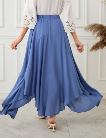 Fustă maxi Shein, albastru