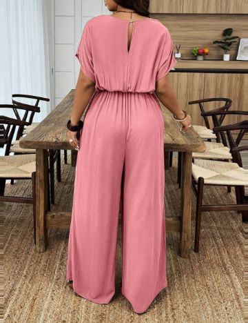 Salopetă Shein, roz