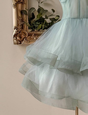 Rochie mini Shein, turcoaz