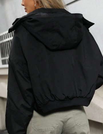 Jachetă Shein, negru