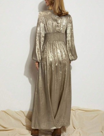 Rochie maxi Shein, auriu
