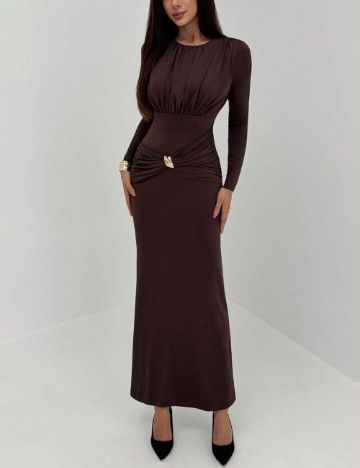 Rochie maxi Shein, maro