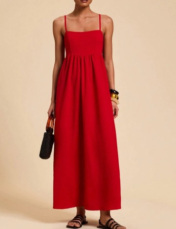 Rochie maxi Shein, roșu