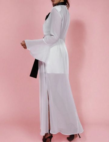 Rochie maxi Shein, alb