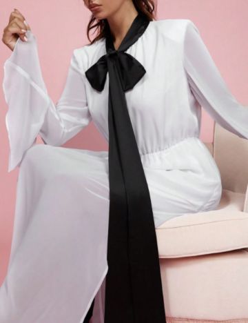 Rochie maxi Shein, alb