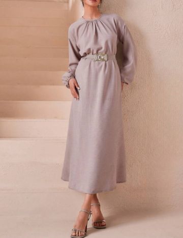 Rochie maxi Shein, bej