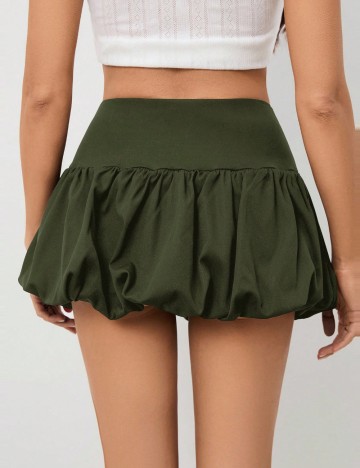 Fustă Pantalon Shein, verde