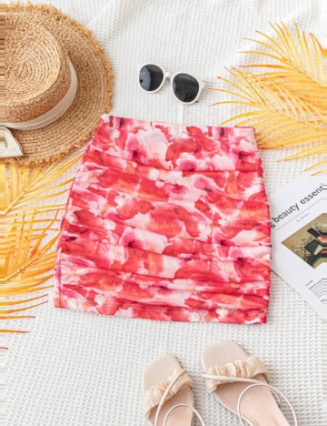 Fustă mini Shein, roz