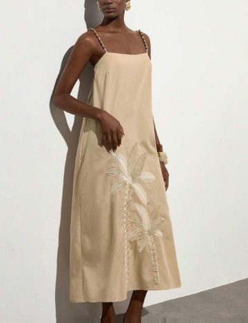 Rochie midi Shein, bej