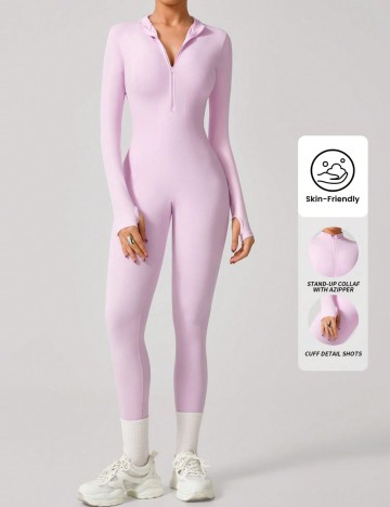 Salopetă lungă Shein, mov