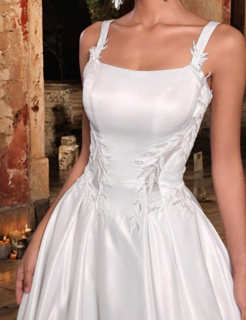 Rochie de ocazie și bridal Shein, alb