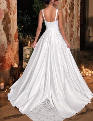 Rochie de ocazie și bridal Shein, alb