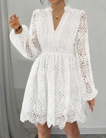 Rochie mini Shein, alb