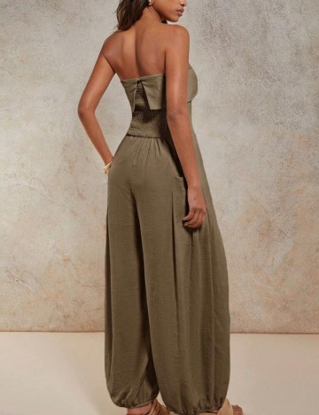 Salopetă lungă Shein, bej