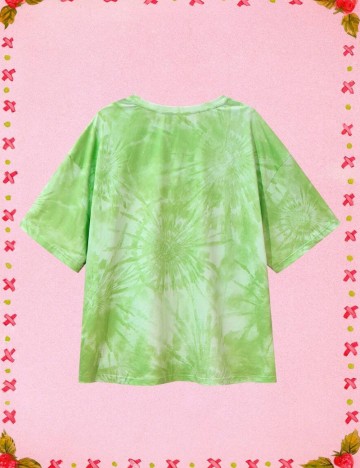 Tricou Shein Curve+, verde