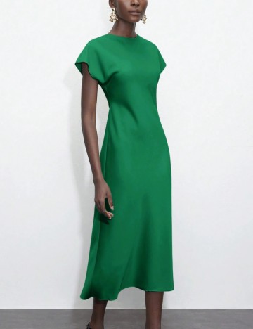 Rochie midi Shein, verde