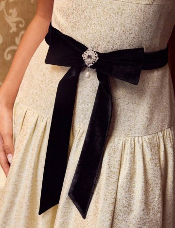 Rochie midi Shein MOTF, auriu