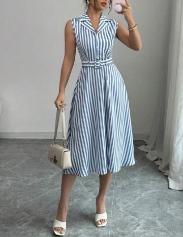 Rochie midi Shein, mix culori