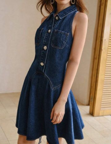 Rochie de blugi Shein, albastru