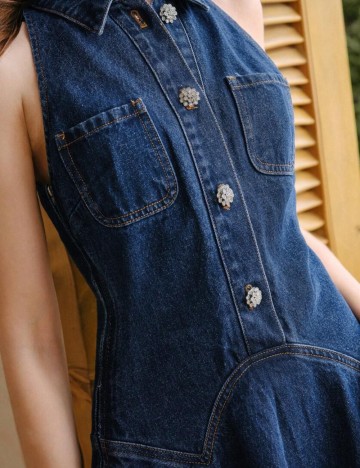 Rochie de blugi Shein, albastru