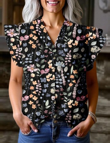 Cămașă Shein, mix culori