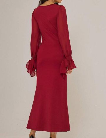 Rochie midi Shein, vișiniu