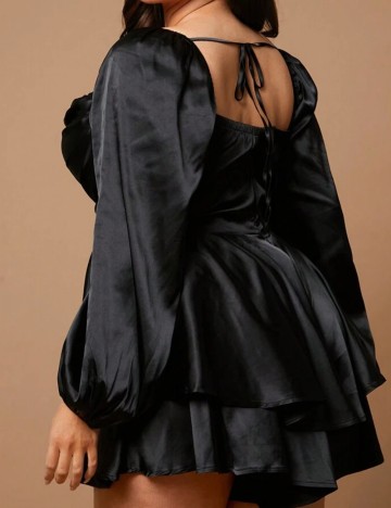 Rochie mini Shein Curve+, negru