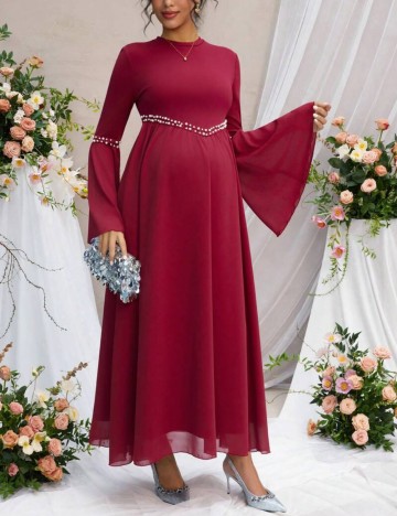 Rochie maxi Shein, roșu