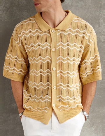 Bluză cu nasturi Shein, mix culori