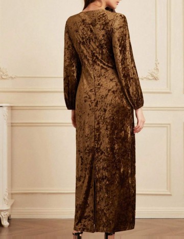 Rochie maxi Shein, maro