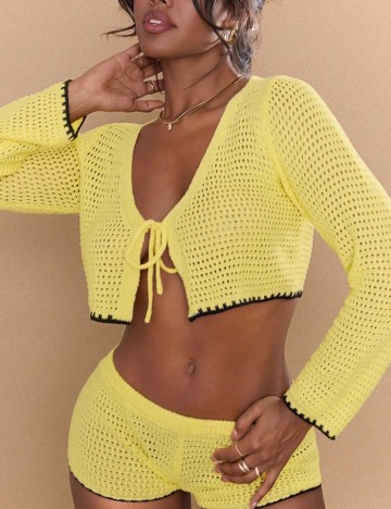 Compleu Shein, galben