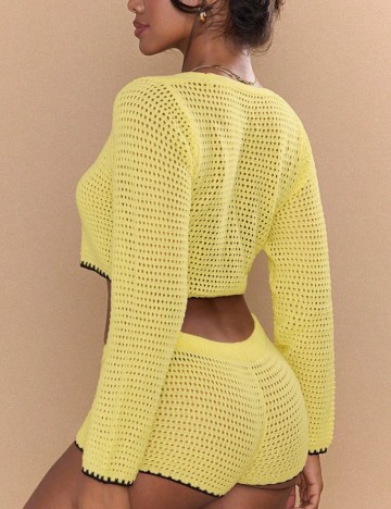 Compleu Shein, galben