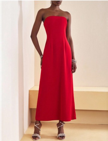 Set Rochie și Cardigan Shein, roșu