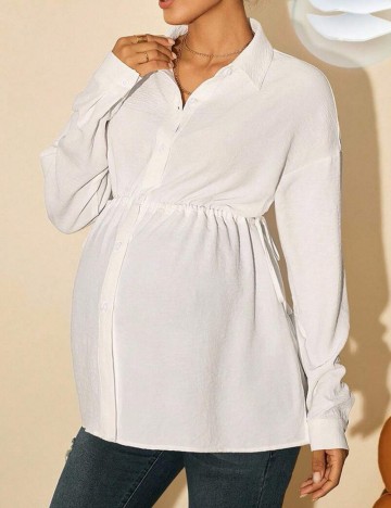 Cămașă Shein, alb