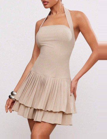 Rochie mini Shein, bej