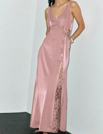 Rochie maxi Shein, roz