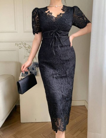 Rochie midi Shein, negru