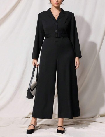 Salopetă lungă Shein Curve+, negru