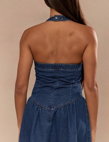 Rochie de blugi Shein Missguided, albastru