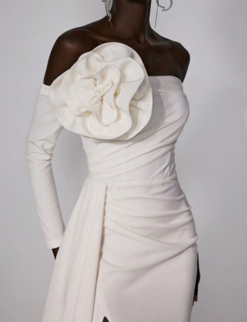 Rochie de ocazie și bridal Shein, alb