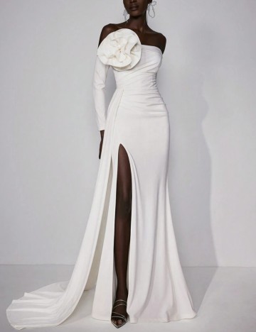 Rochie de ocazie și bridal Shein, alb