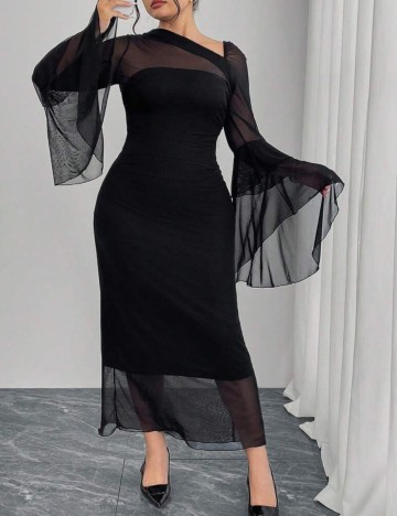 Rochie midi Shein, negru