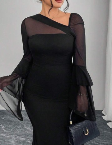 Rochie midi Shein, negru